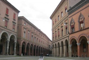 Bologna - outside Basilica Santo Stefano-small